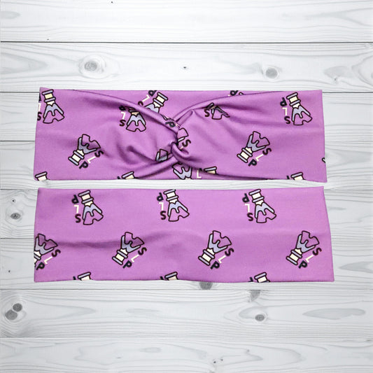 Purple SLP Headband