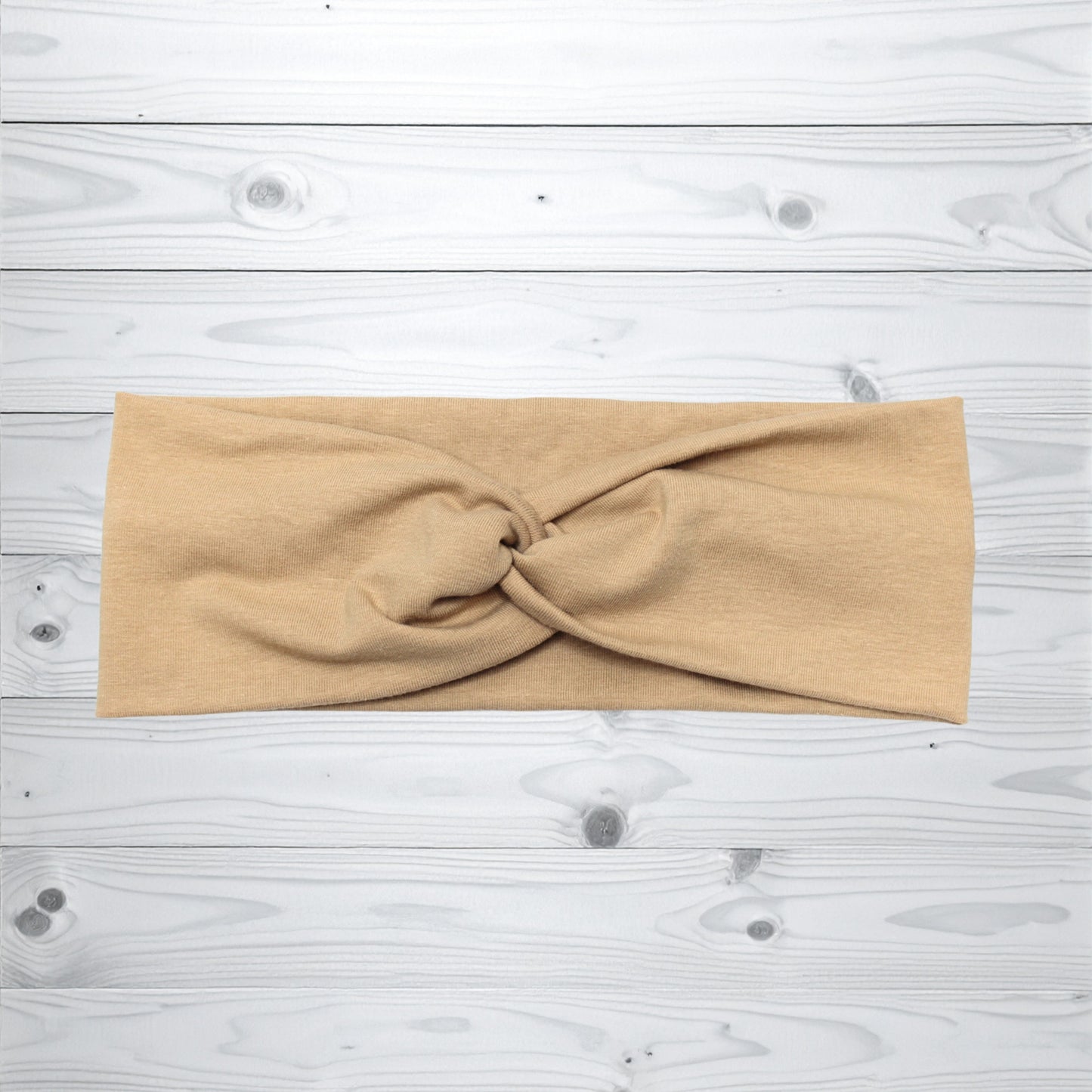 Solid Cotton Headbands, 4" Wide