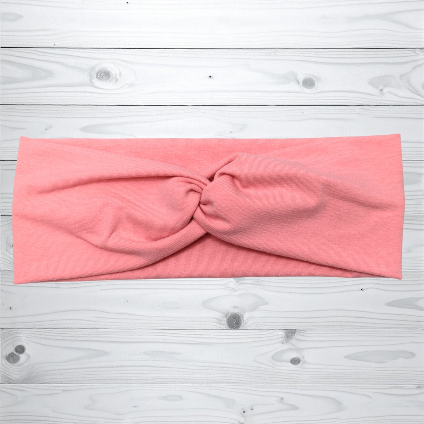 Solid Cotton Headbands, 4" Wide