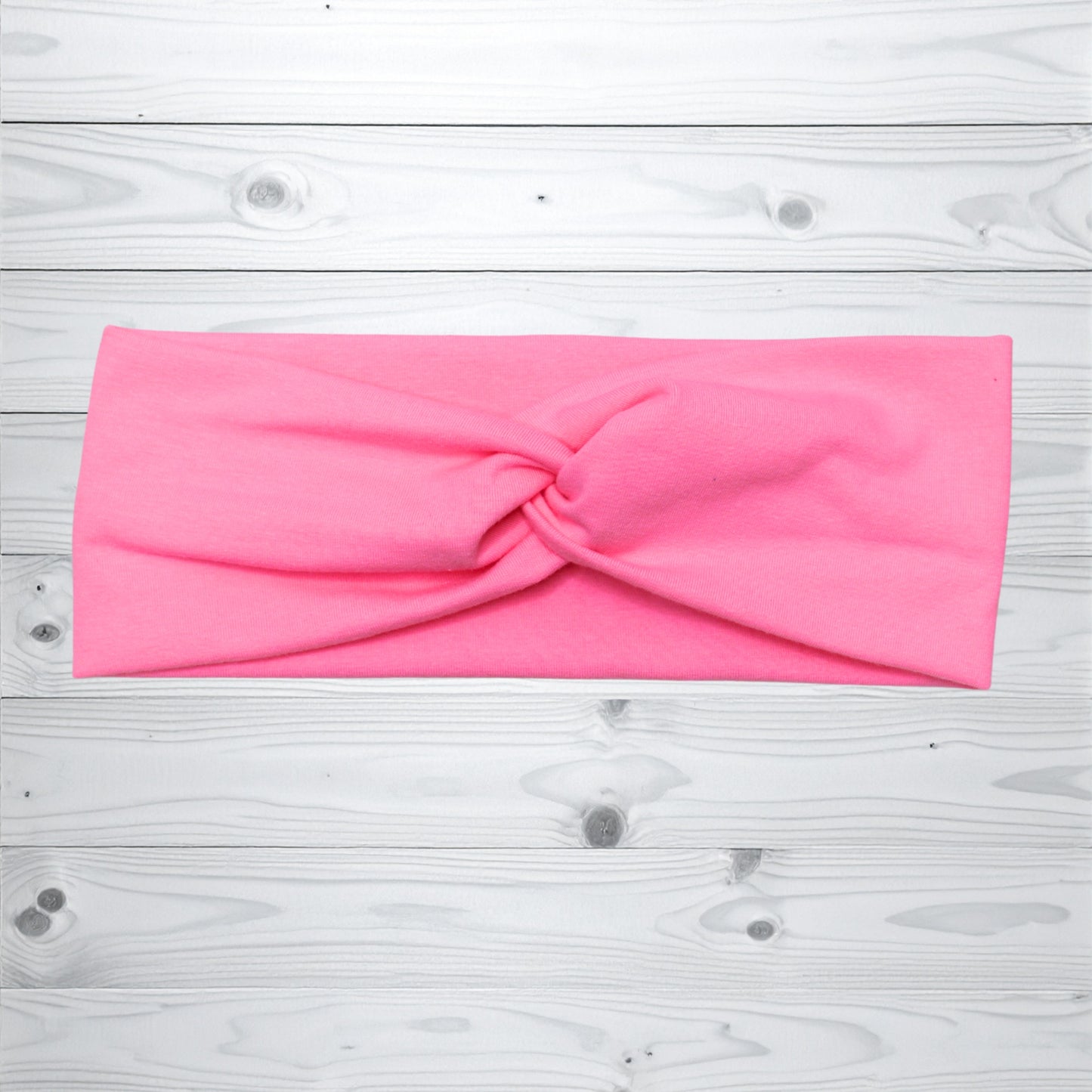 Solid Cotton Headbands, 4" Wide