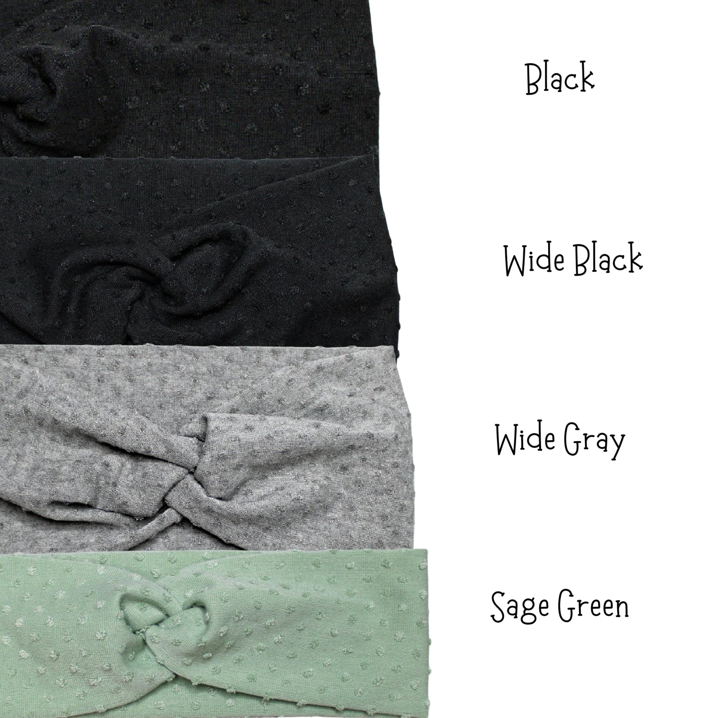 Swiss Dot Headbands