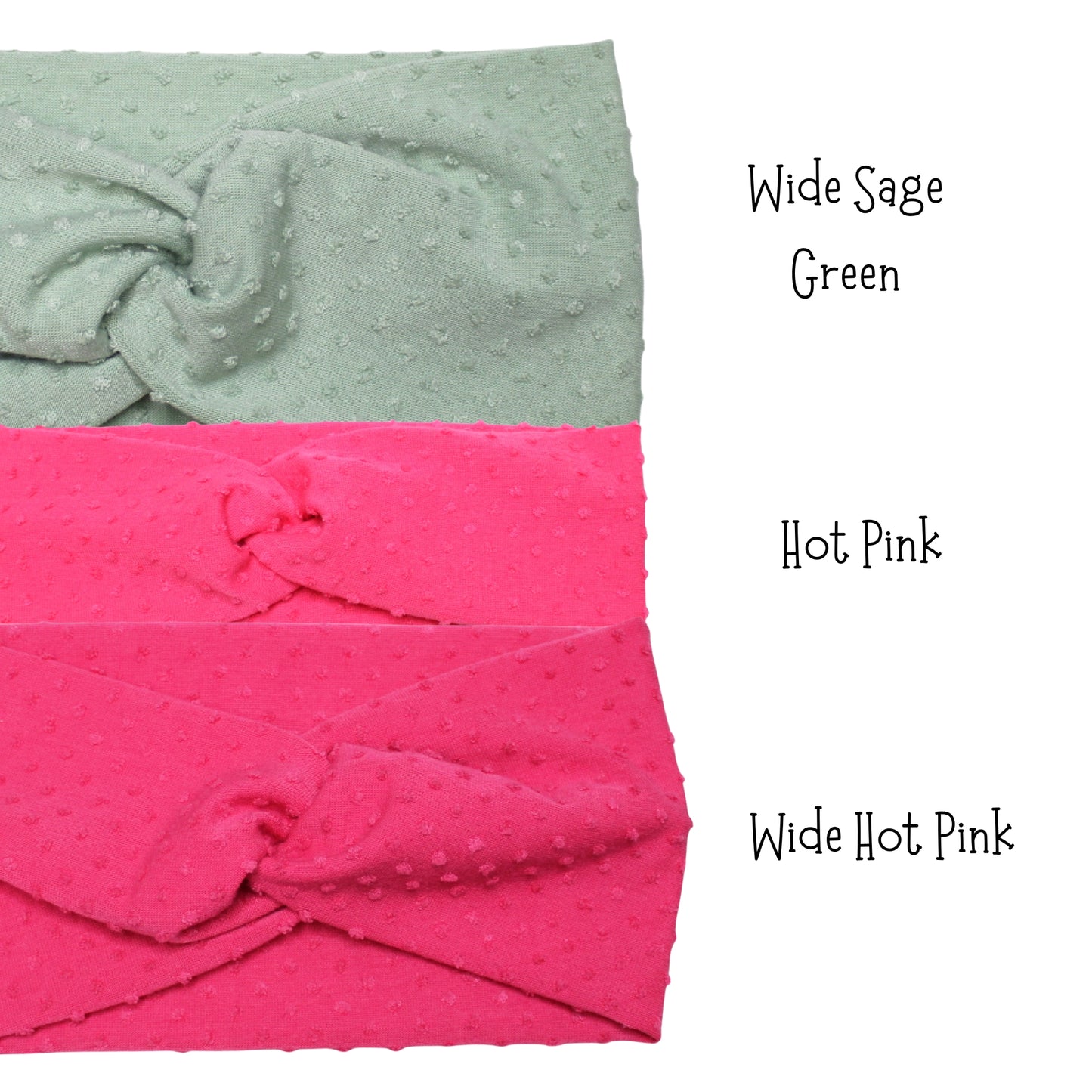 Swiss Dot Headbands