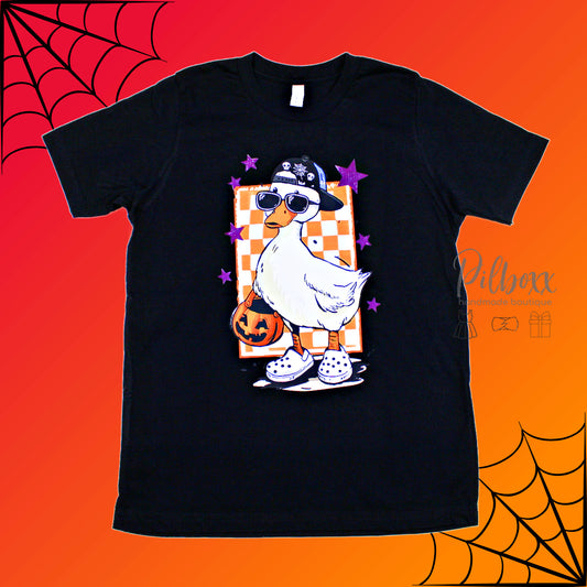 Halloween Cool Boy Goose T-Shirt