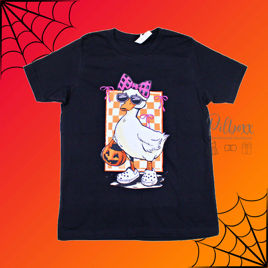 Halloween Girly Goose T-Shirt