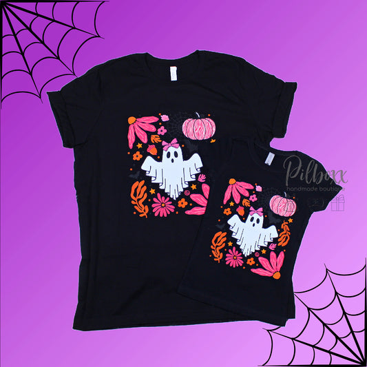 Halloween Girly Ghost T-Shirt