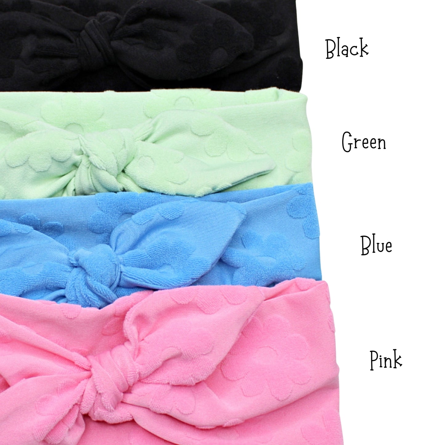 Top Knot Terry Headbands