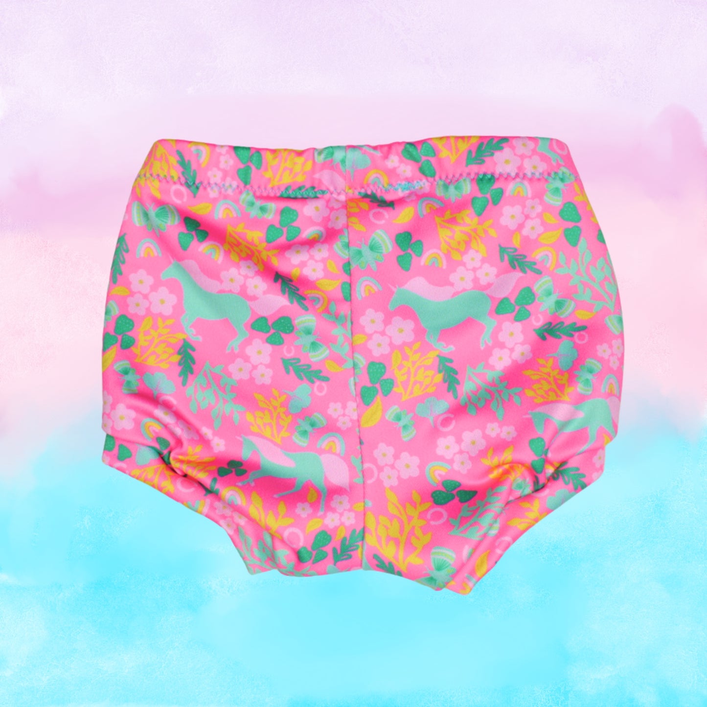 Baby Girl Unicorn Swimsuit, 6m