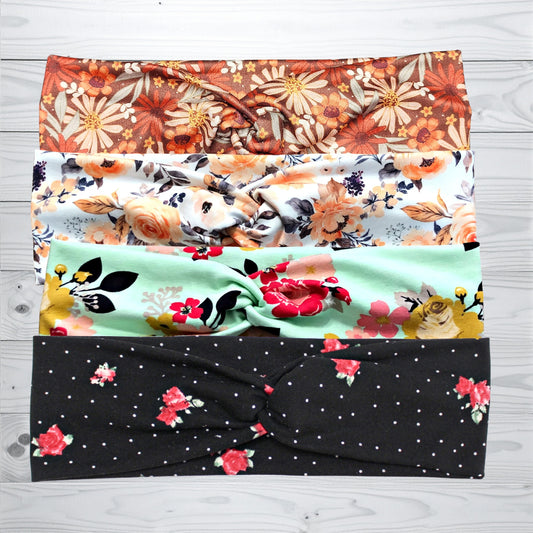 Vintage Floral Headbands