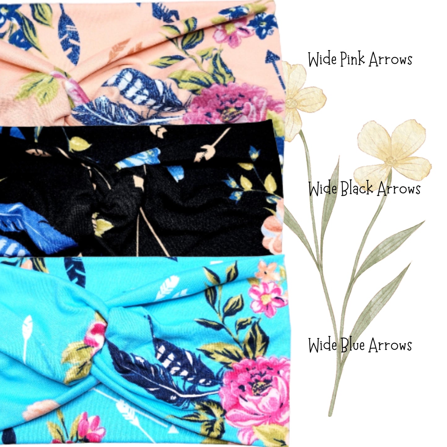Vintage Floral Headbands