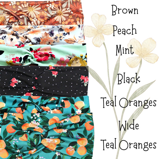 Vintage Floral Headbands