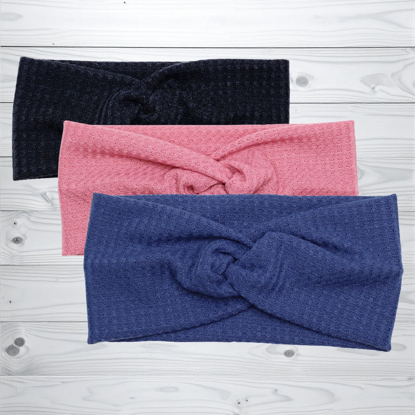 Waffle Headbands, 4"