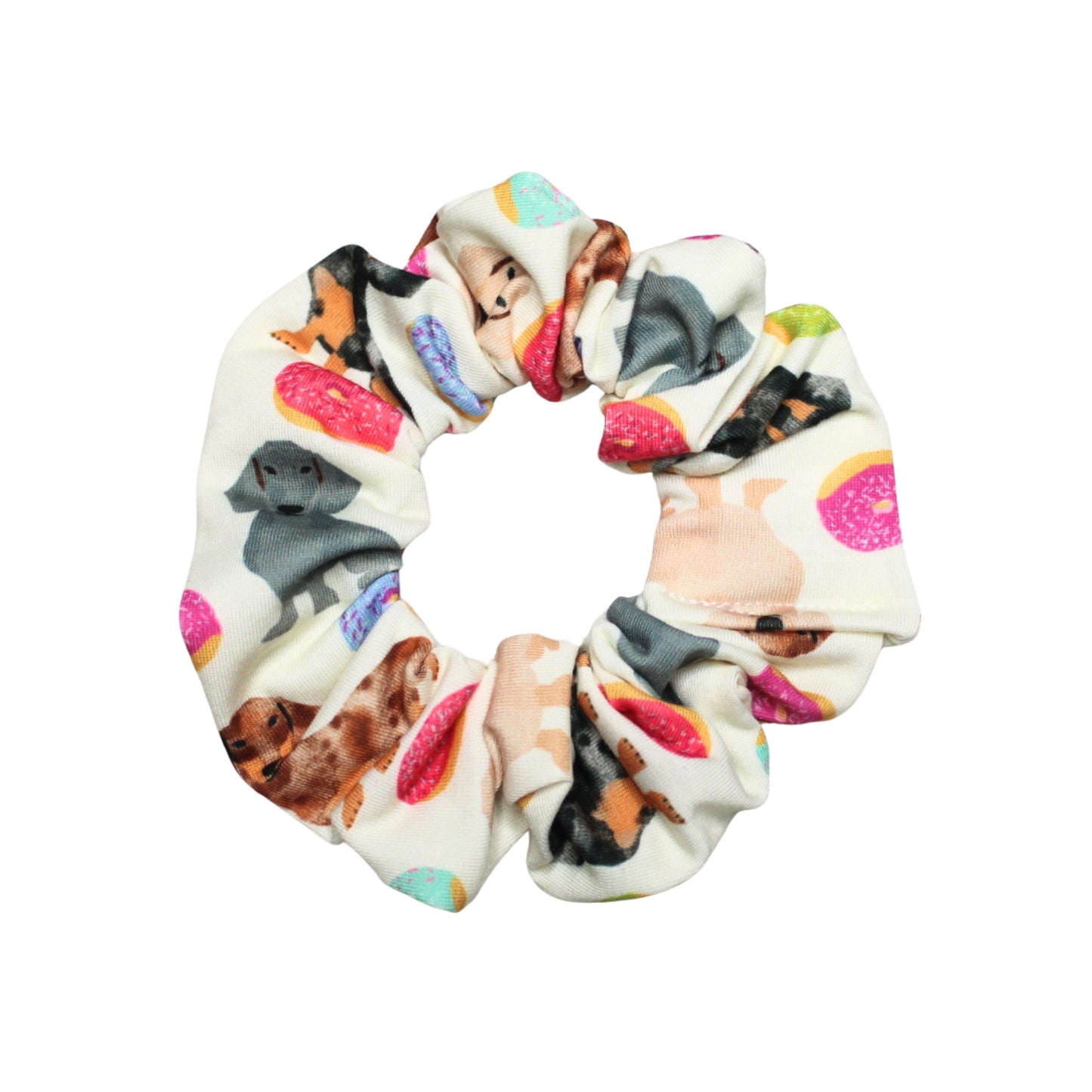 Wiener Dog Hair Scrunchies