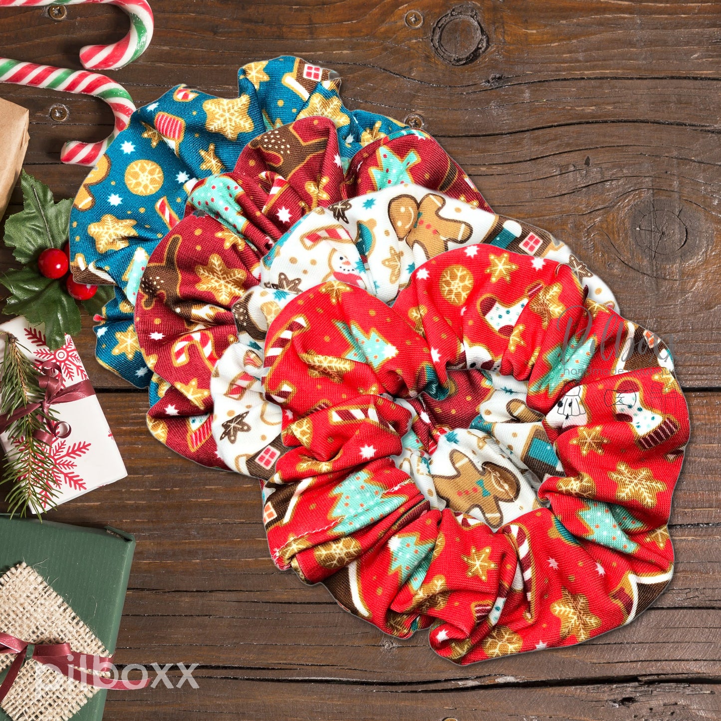 Christmas Cookie Scrunchie