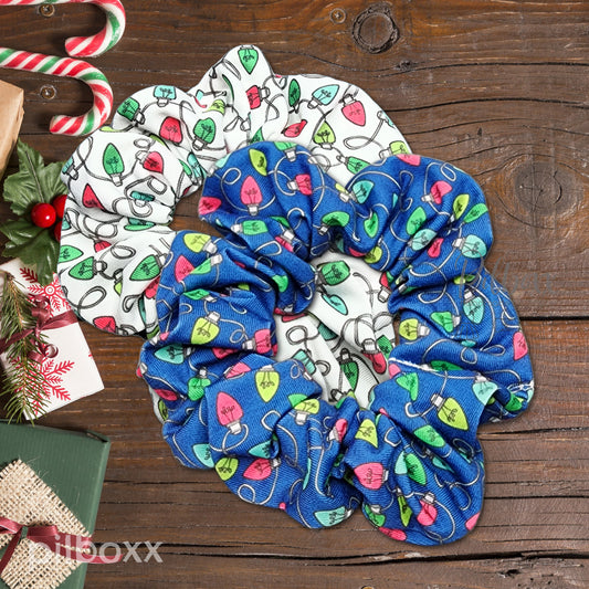 Christmas Lights Scrunchie