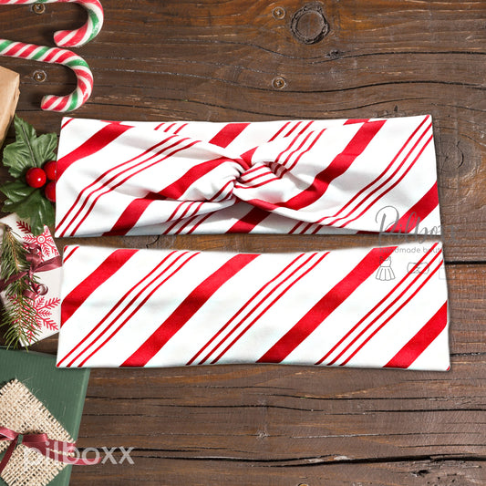 Candy Cane Stripe Headband
