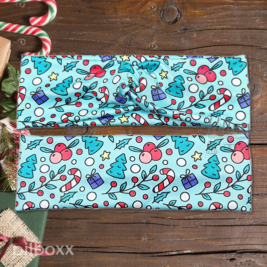 Blue Christmas Headband