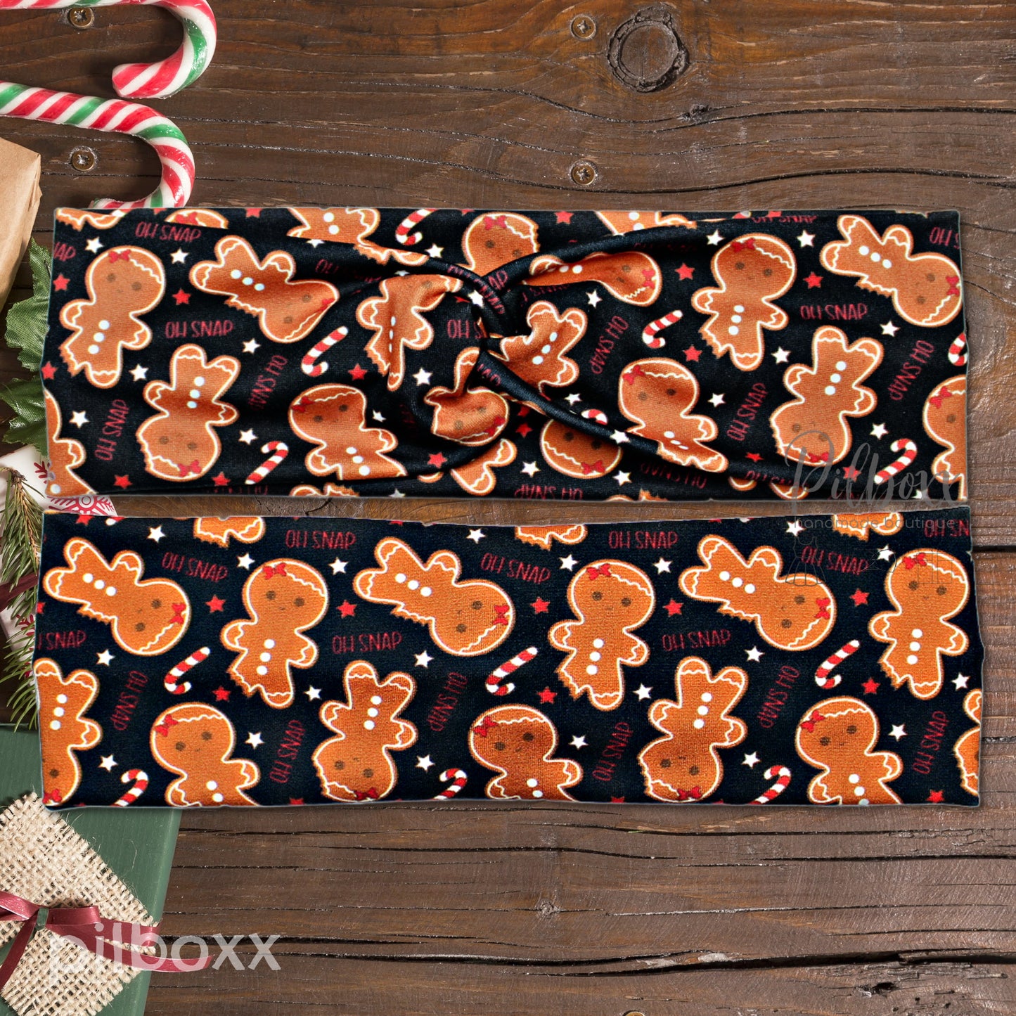 Oh Snap Gingerbread Headband