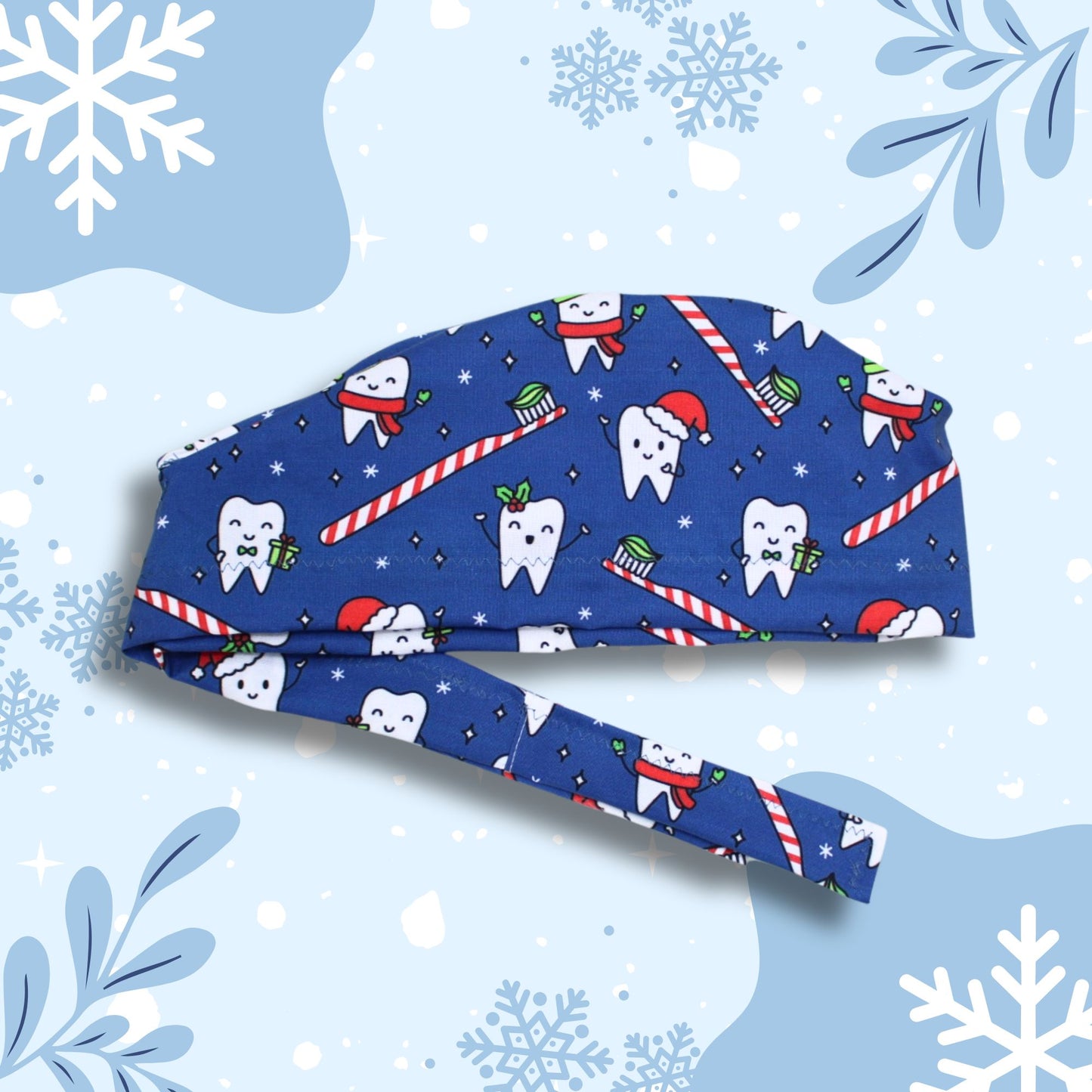 Christmas Dental Scrub Cap