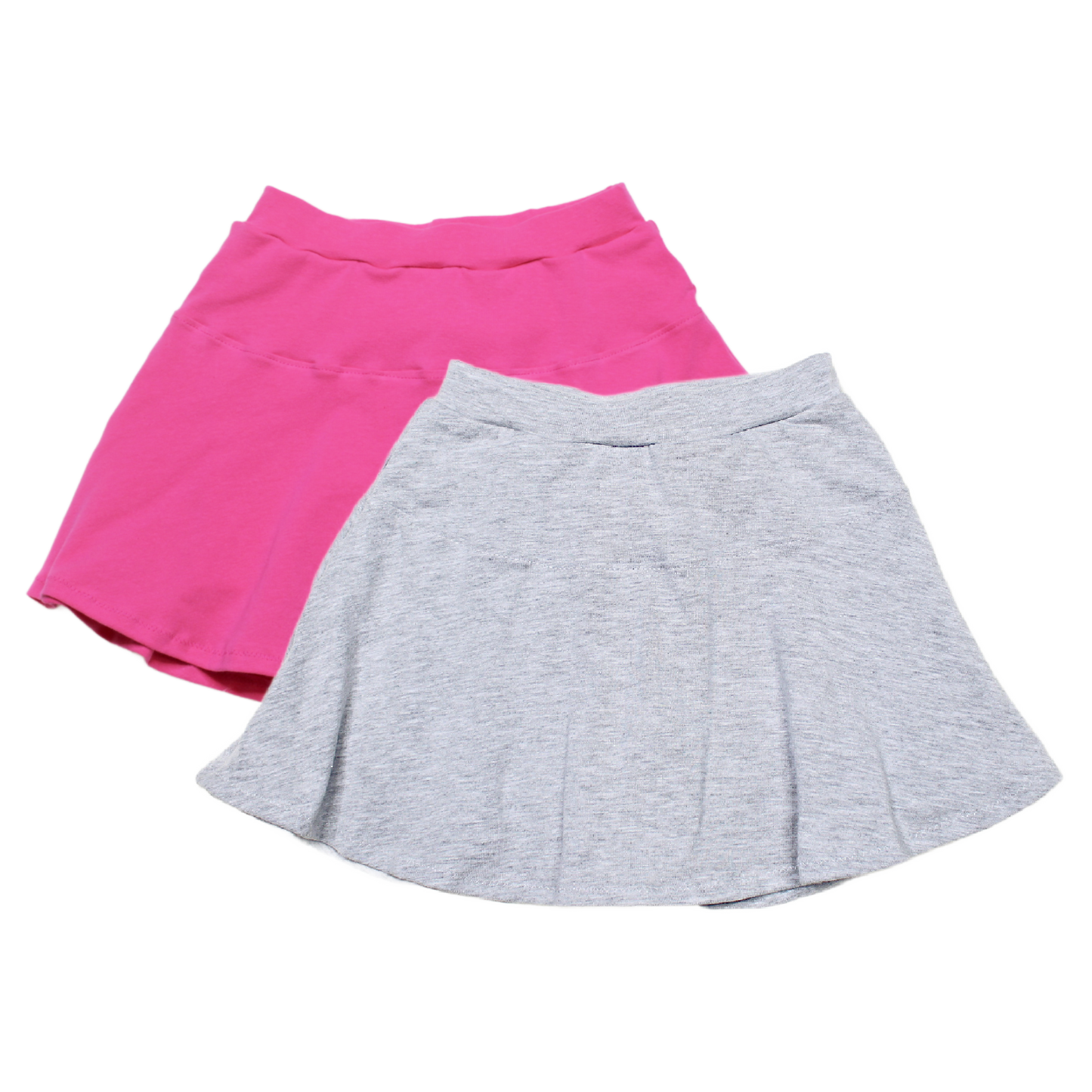 Solid Cotton Skort