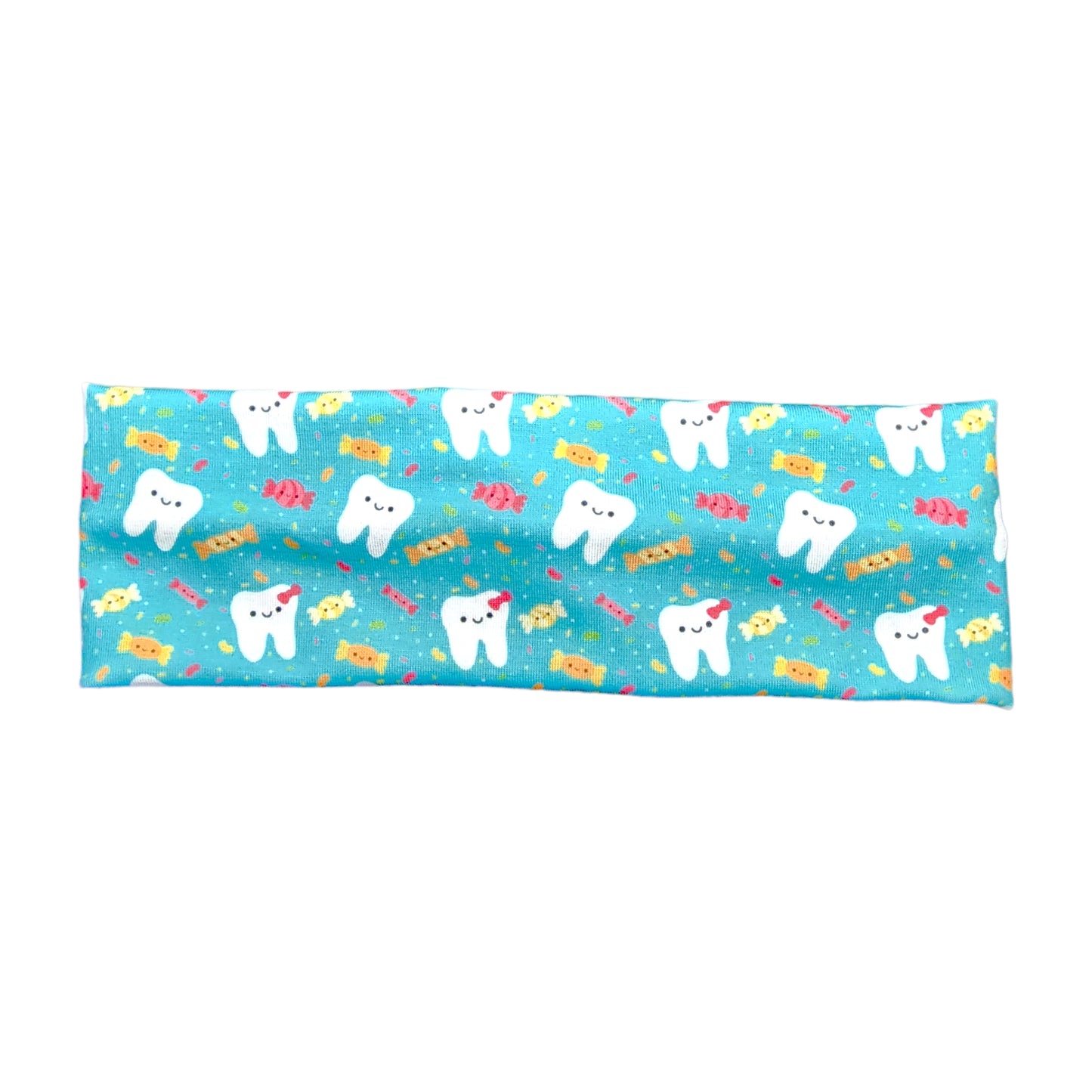 Candy Print Kawaii Happy Teeth Dental Headband for Women