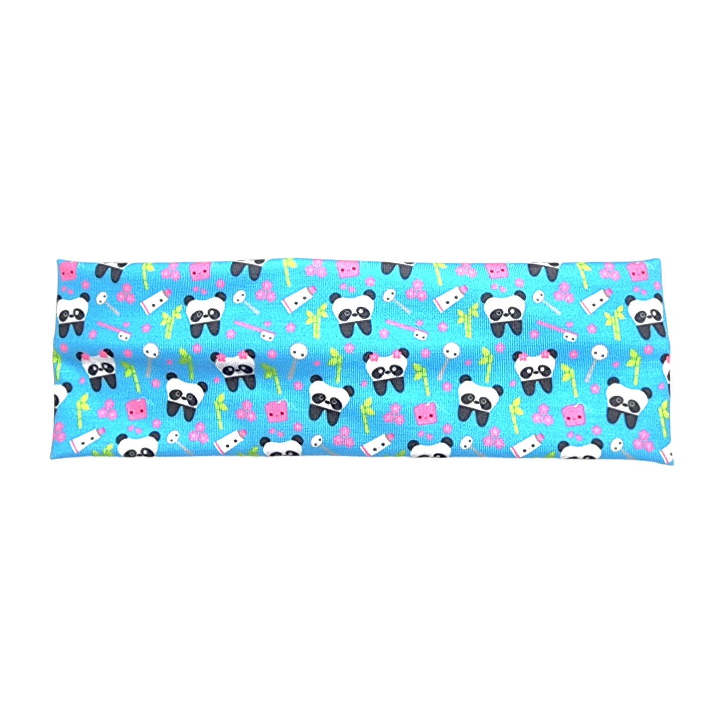 Blue Kawaii Panda Teeth Dental Headband for Women