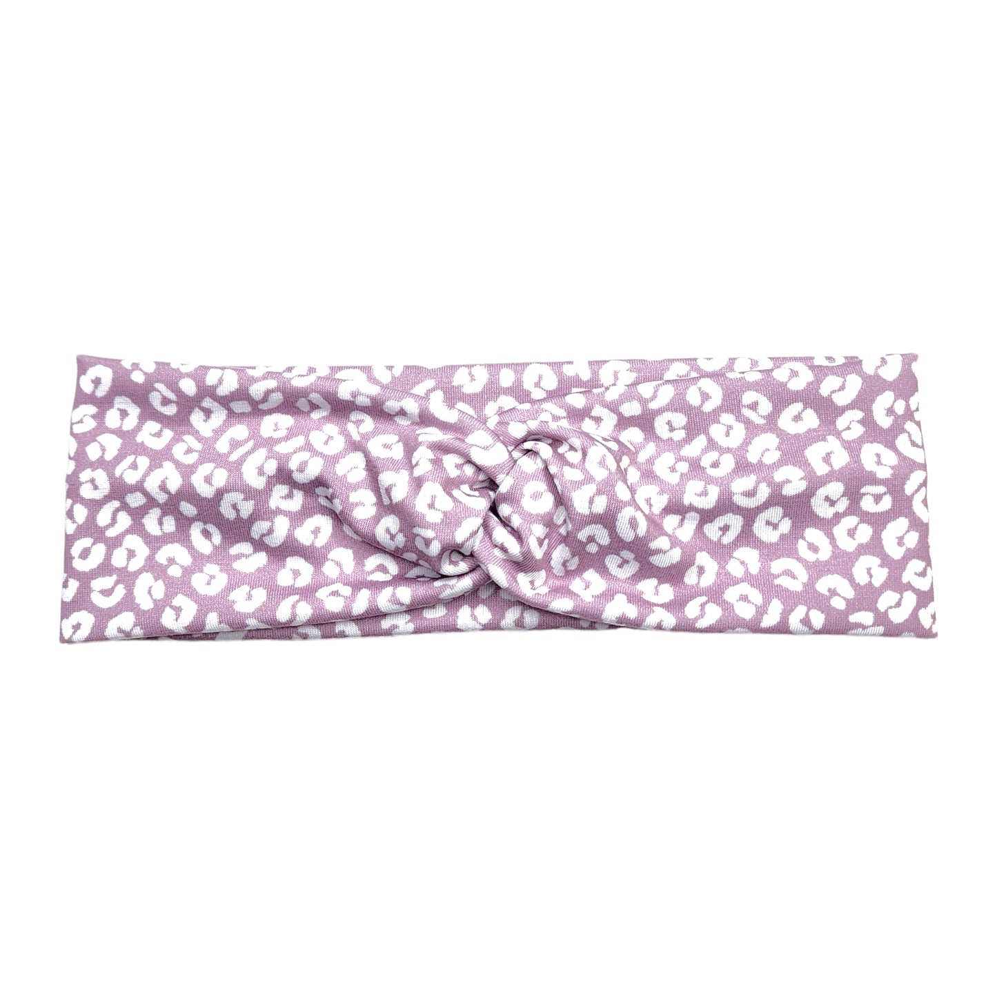 Lavender Cheetah Print Headband for Women