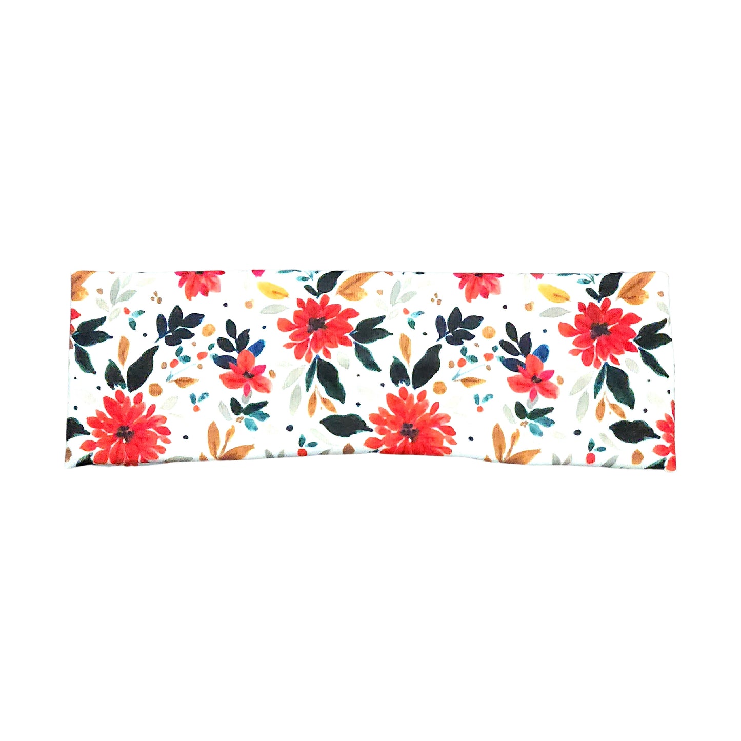 Red Holiday Flower Headband for Women