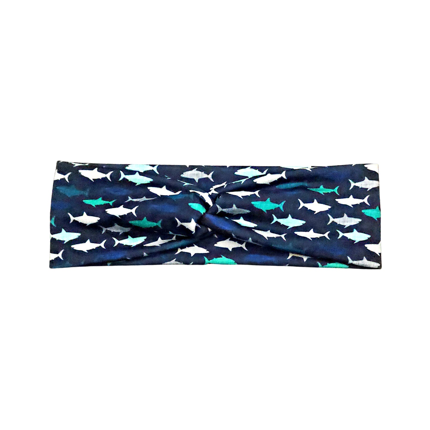Blue Shark Headband