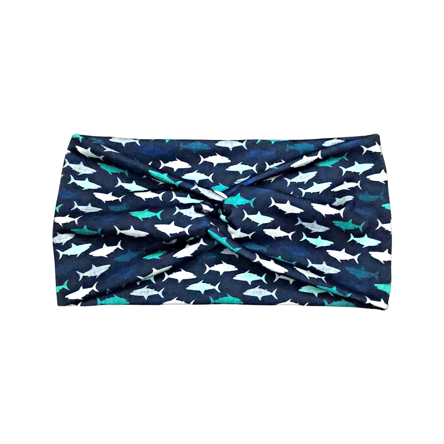 Blue Shark Headband