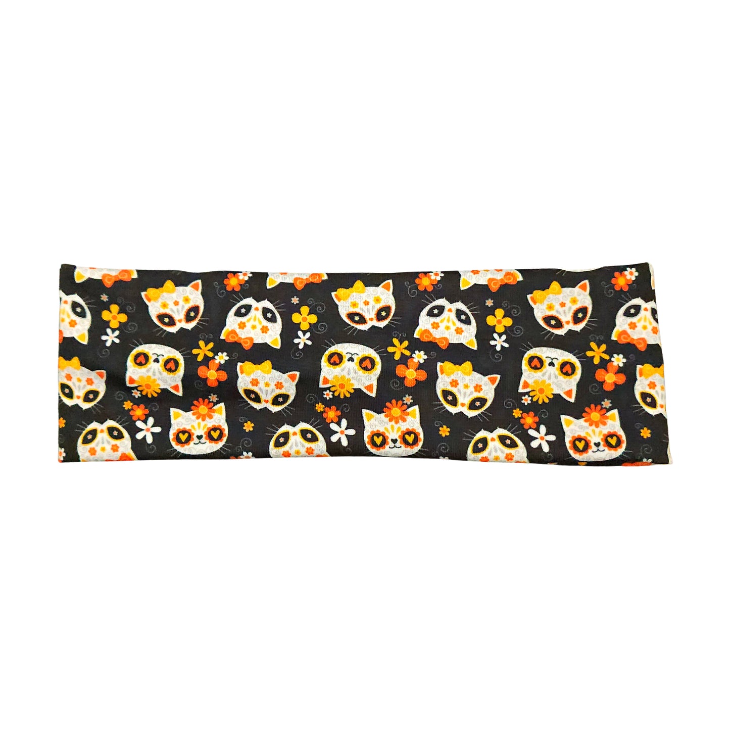 Sugar Skull Cat Halloween Headband