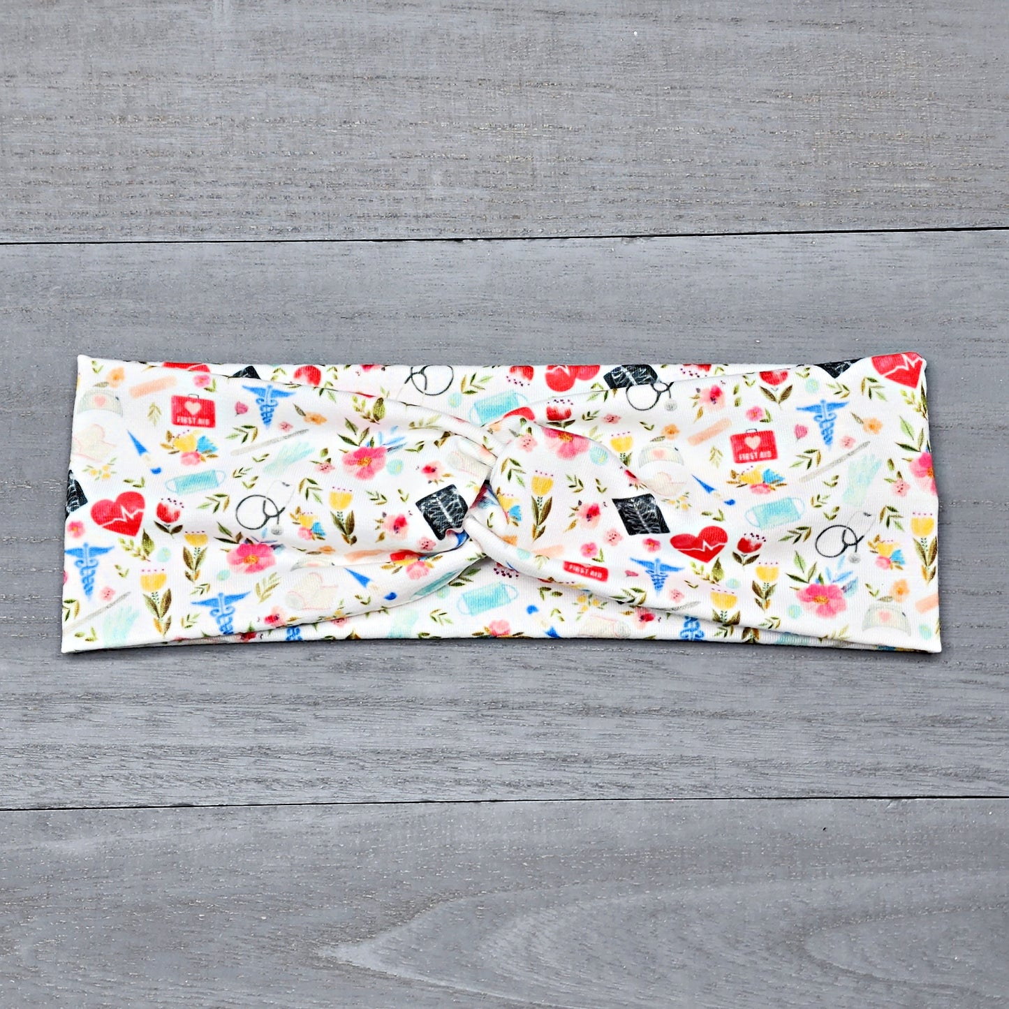 Medical Print Nursing Headband for Women