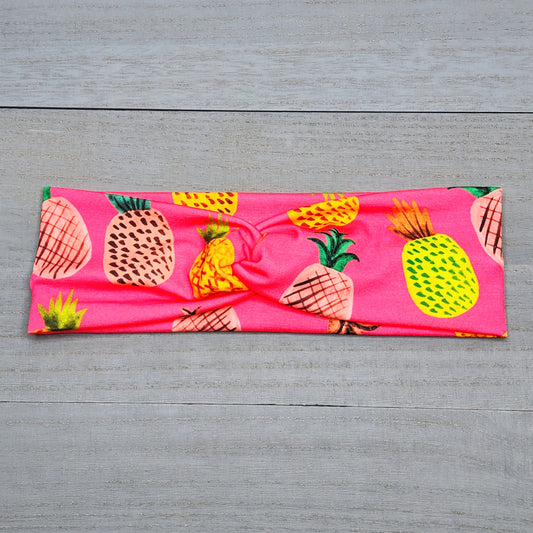 Pineapple Print Headband for Women