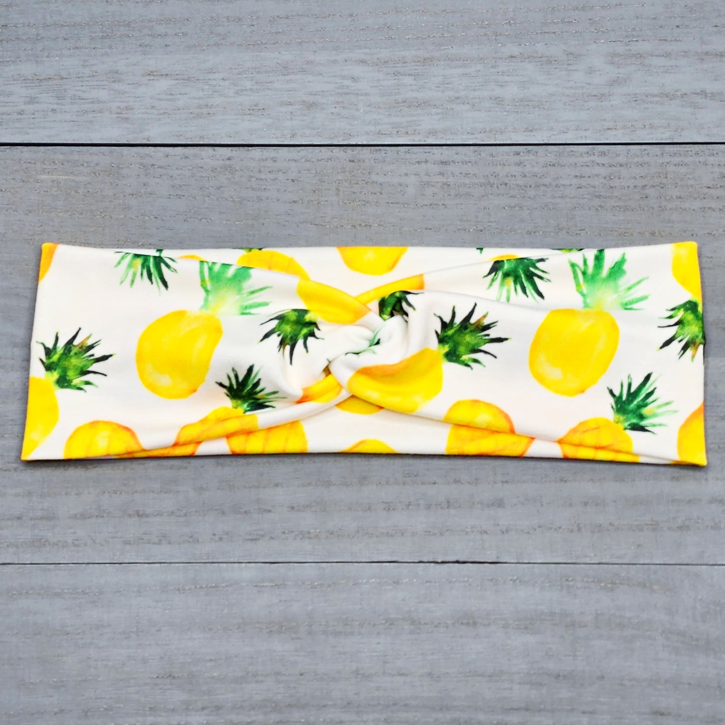 Pineapple Print Headband for Women