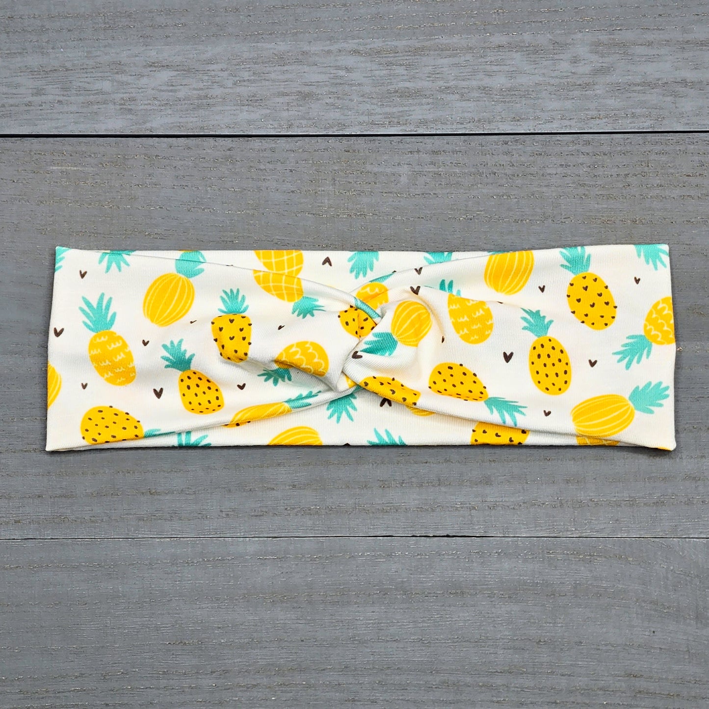 Pineapple Print Headband for Women