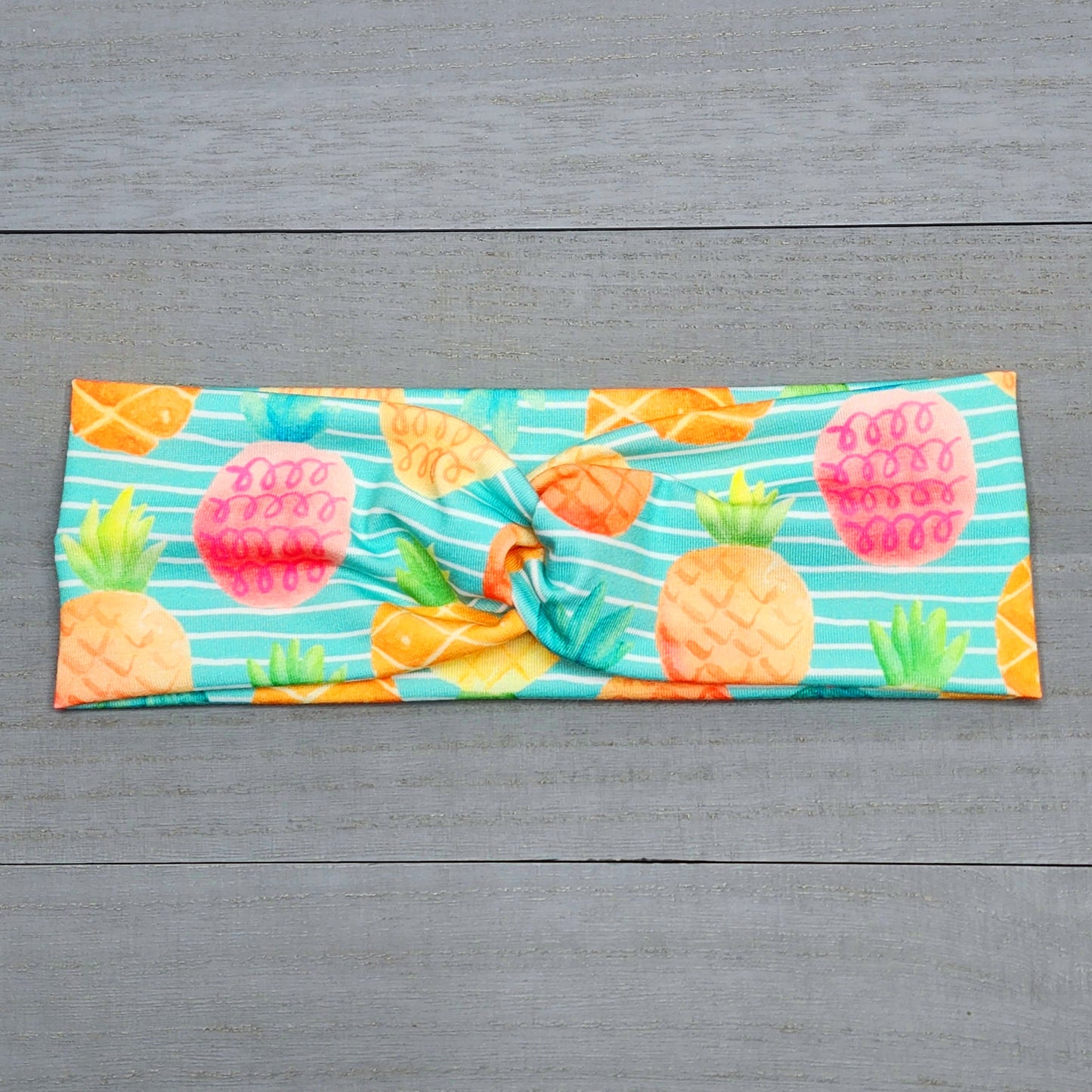 Pineapple Print Headband for Women