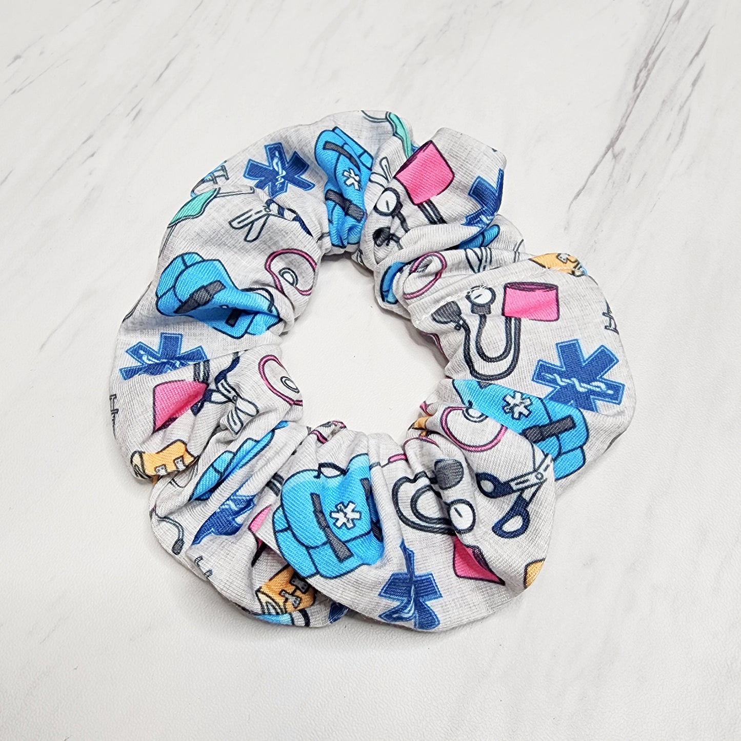 EMT First Responder Print Hair Tie