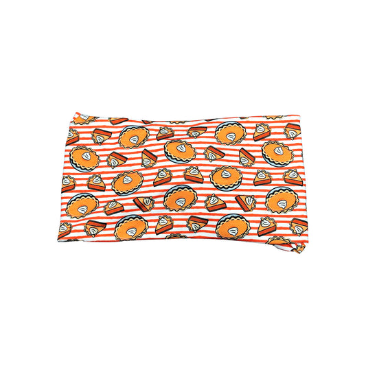 Wide Pumpkin Pie Headband for Women