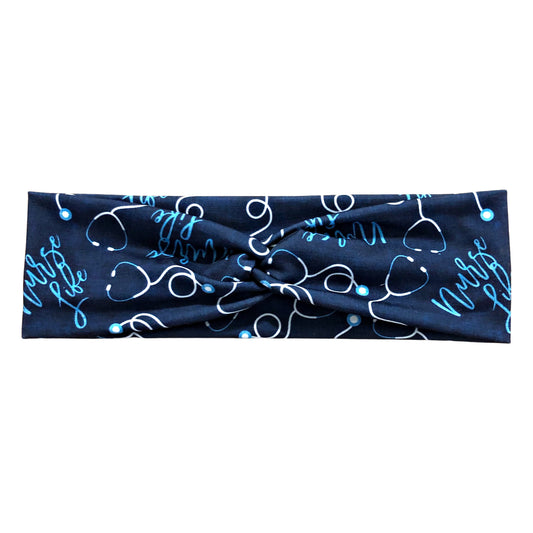 Nurse Life Twist Headband for Women