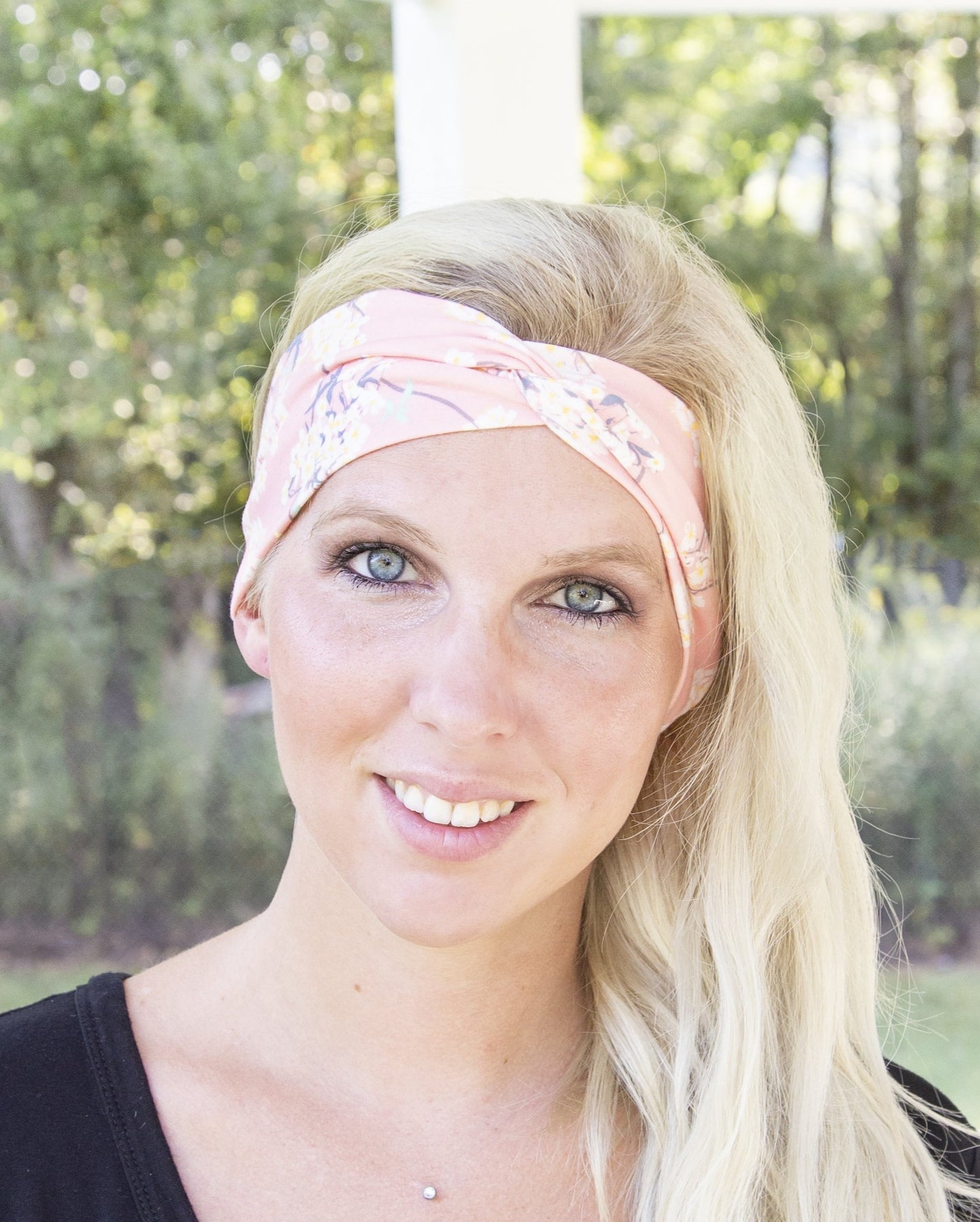 Pink Cherry Blossom Headband