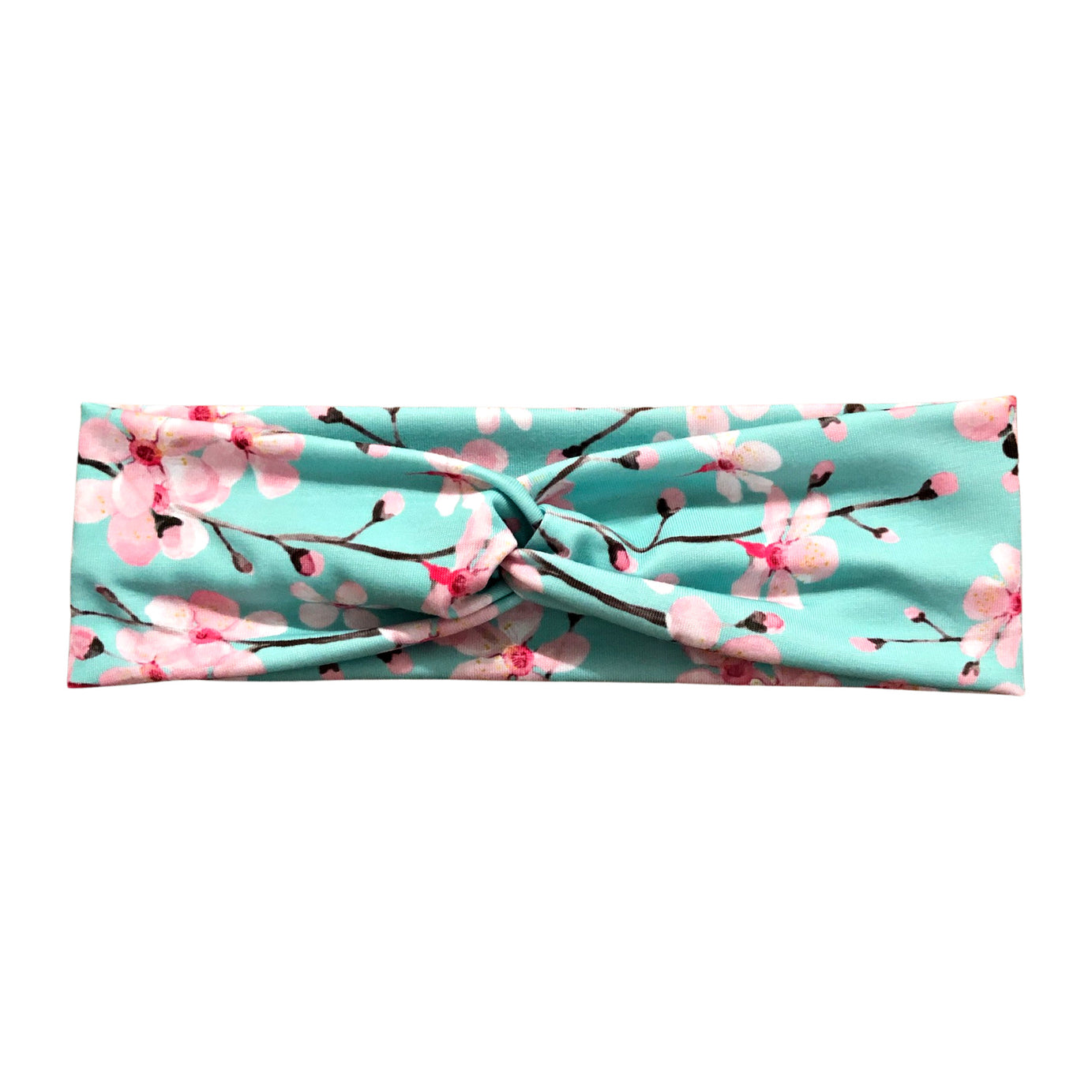 Mint Green Cherry Blossom Headband for Women