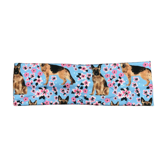 Purple Cherry Blossom German Shepherd Dog Headband