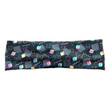 Retro 90s Abstract Twist Headband for Women