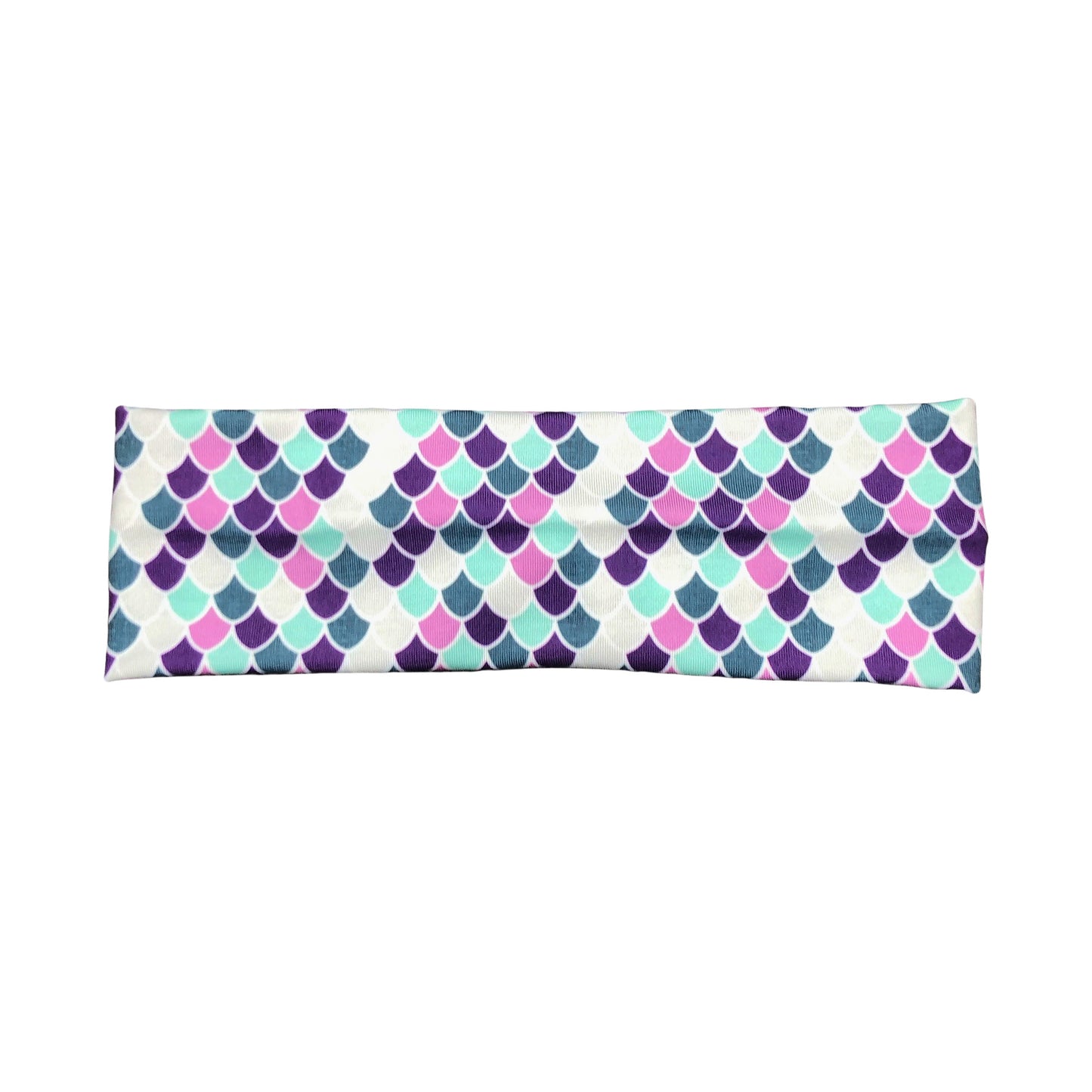 Purple Mermaid Print Headband for Women