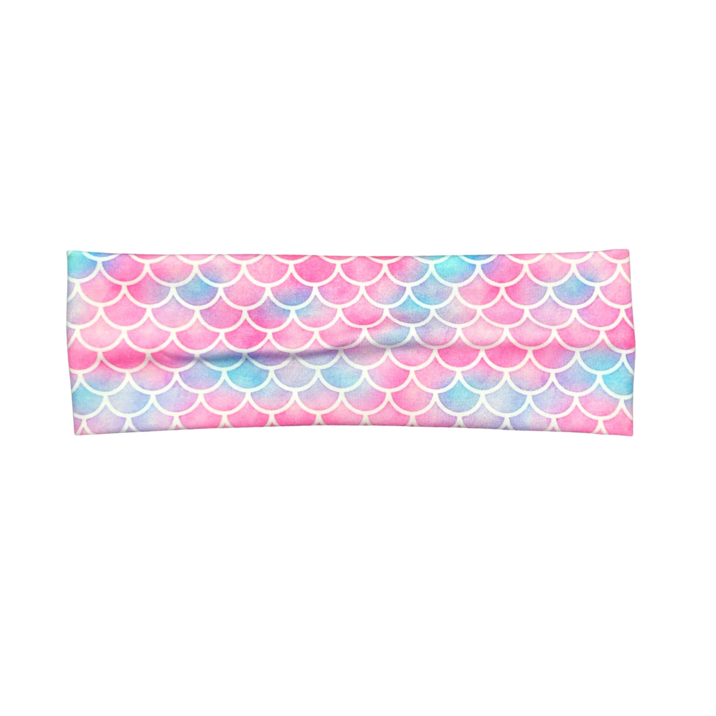 Cotton Candy Pink Mermaid Headband for Women