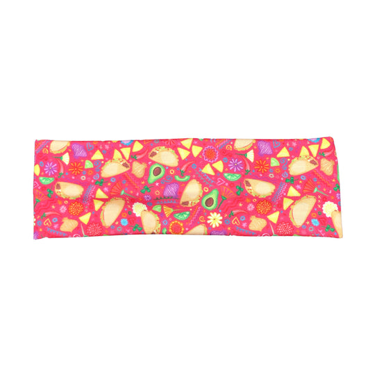 Hot Pink Taco Fiesta Headband for Women