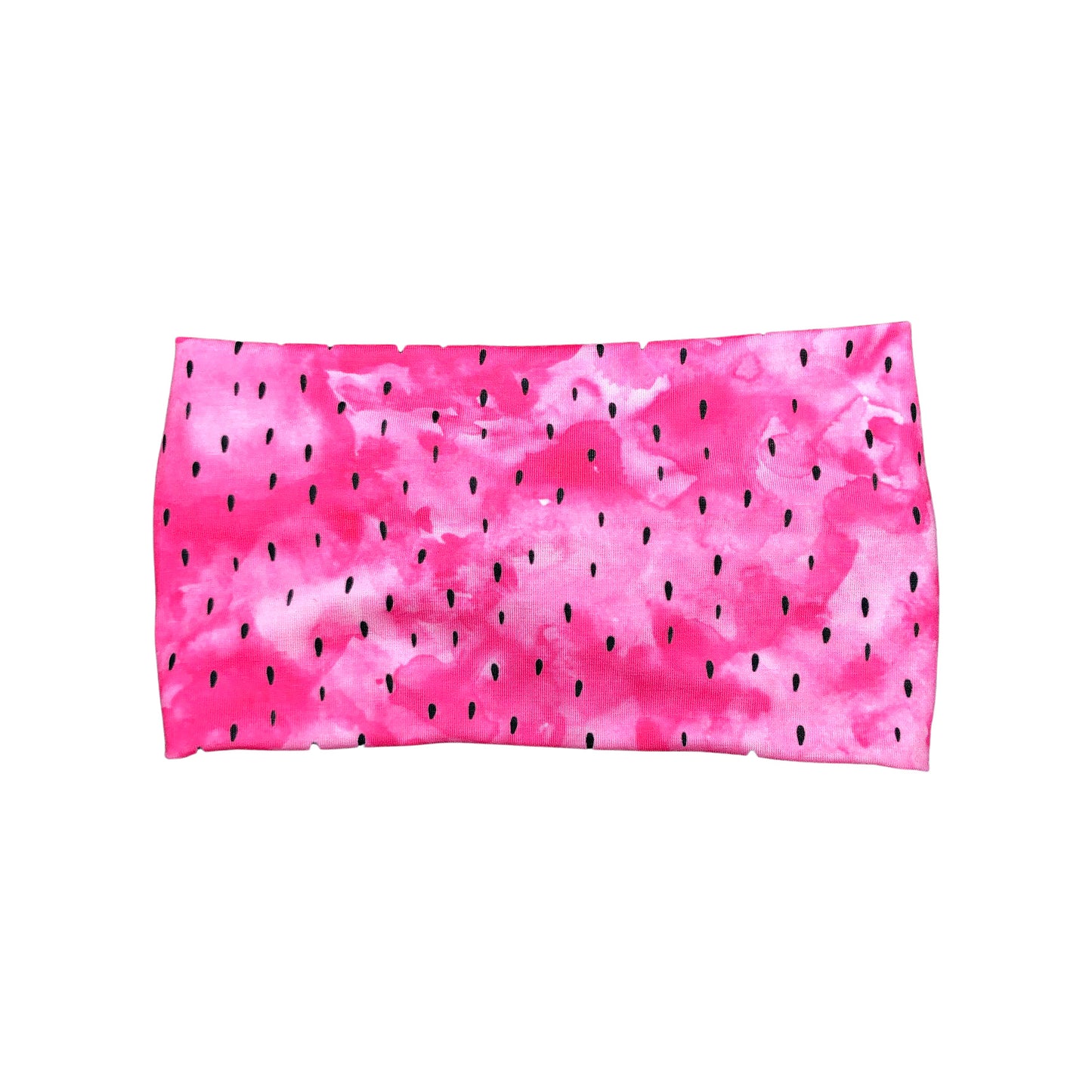 Wide Tie Dye Watermelon Print Headband for Women