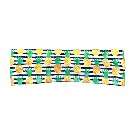 Striped Pineapple Headband for Women