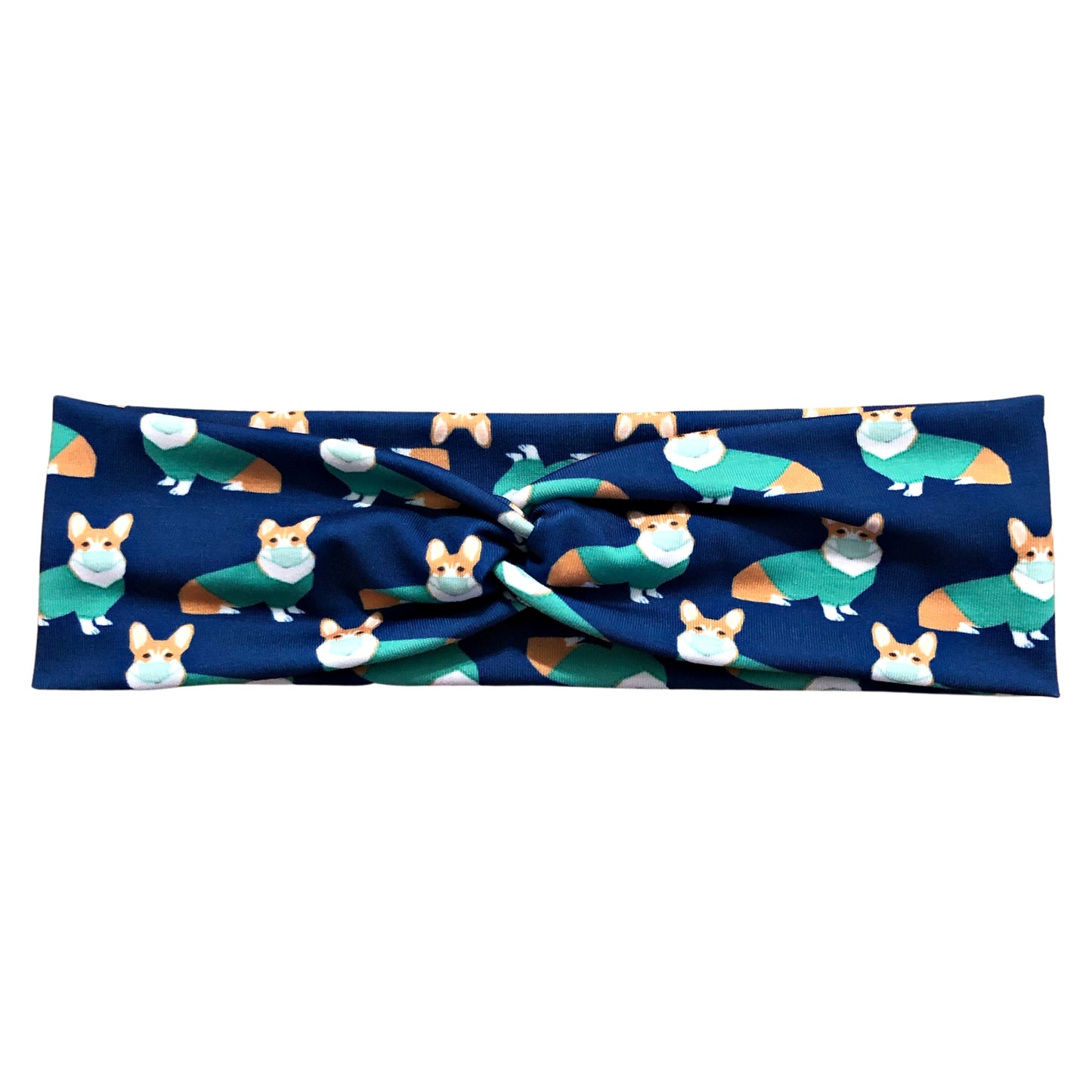 Corgi Dogs in Scrubs Headband for Women