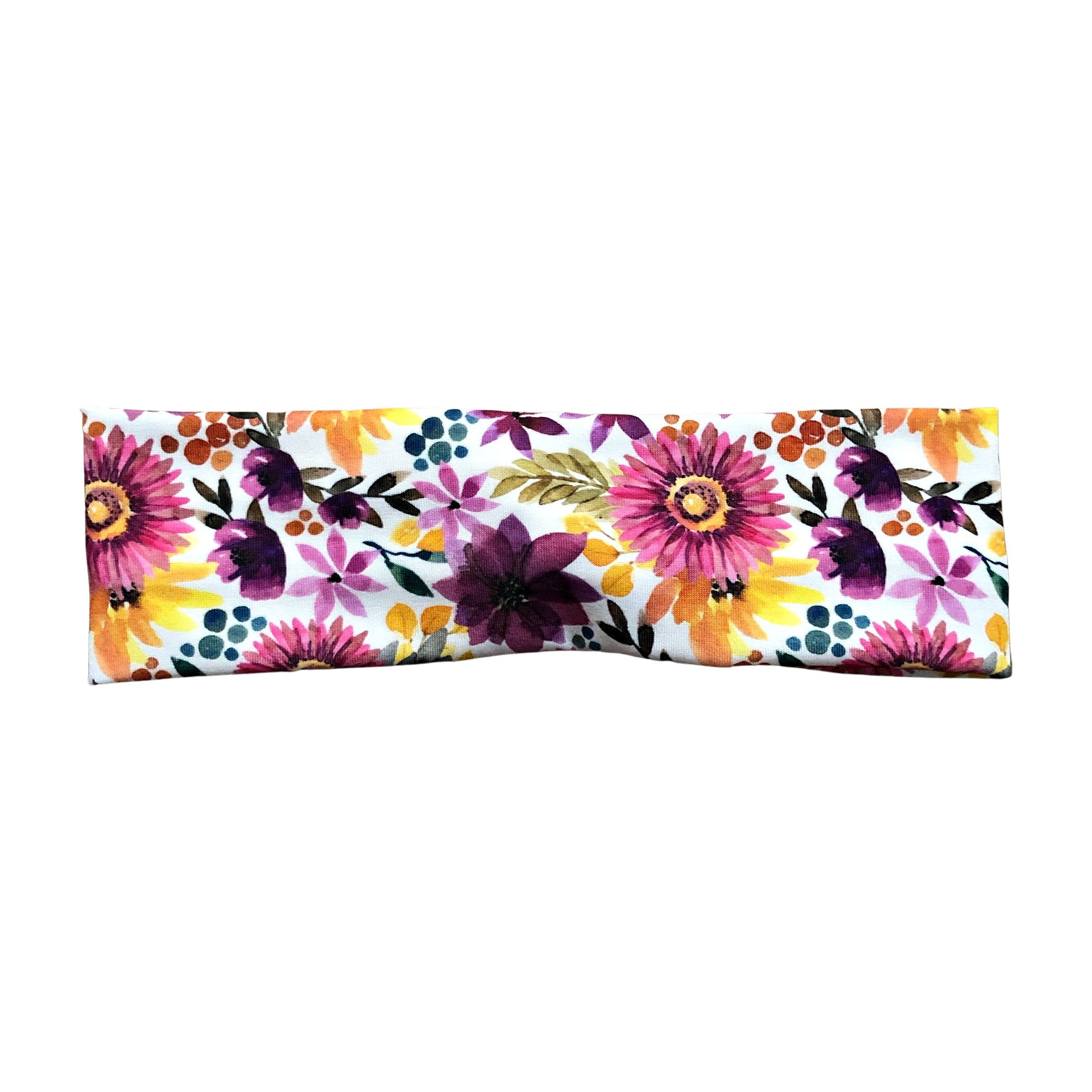 Purple Sunflower Garden Headband for Women