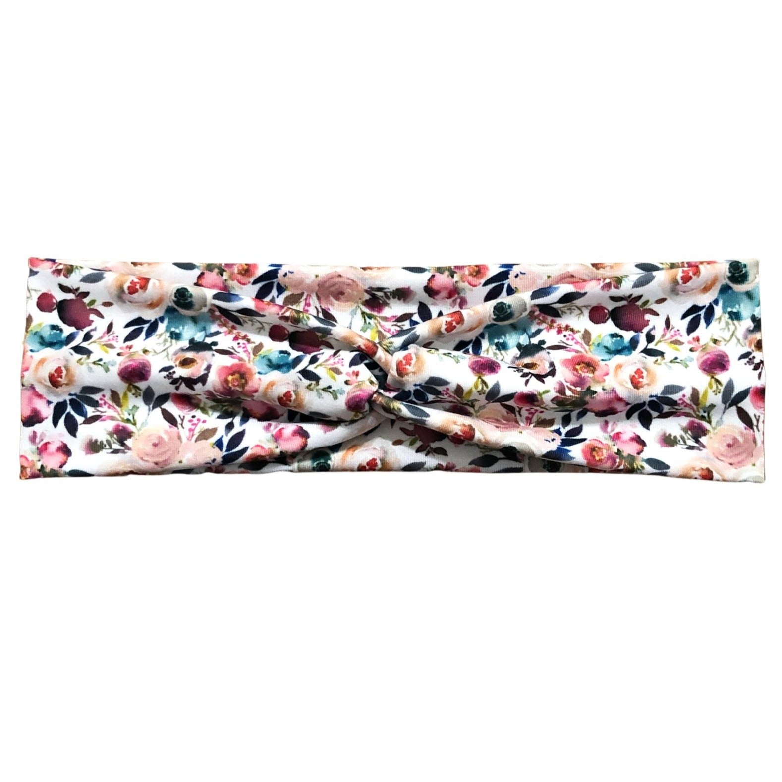 Pink Rose Floral Headband for Women